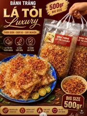 BÁNH TRÁNG LÁ TỎI LUXURY (Big Size)