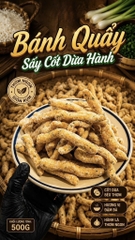 BÁNH QUẨY SẤY NƯỚC CỐT DỪA