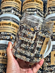 KẸO CHUỐI GỪNG ĐẬU (Hủ 500G)