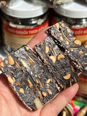 KẸO CHUỐI GỪNG ĐẬU (Hủ 500G)