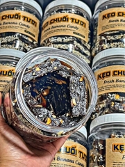 KẸO CHUỐI GỪNG ĐẬU (Hủ 500G)