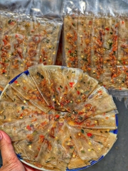 BÁNH TRÁNG TÉP TÔM KHÔ (Xâu 10 gói)