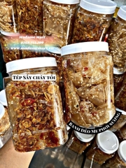 BÁNH TRÁNG DẺO ME TÉP CHÁY TỎI (Hủ 500G)