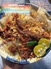 TRÁNG DẺO HÀNH BÒ TỎI CAY (Hũ 500G)