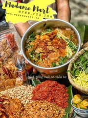 BÁNH TRÁNG ĐUỐI BƠ CHẤM ME