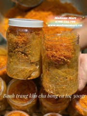 BÁNH TRÁNG CHÀ BÔNG CÁ LÓC TỎI (Hủ 300G)