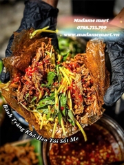 BÁNH TRÁNG KHÔ HEO TỎI SỐT ME (Set)