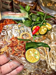 BÁNH TRÁNG PHƠI SƯƠNG DẺO TRỘN RAU RĂM (Hũ 400G)