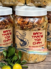 BÁNH TRÁNG TÔM CHÁY TỎI (Hủ 300G)