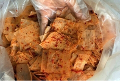 BÁNH TRÁNG BÒ TỎI CHUA CAY