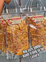 BÁNH TRÁNG LÁ TỎI LUXURY (Big Size)