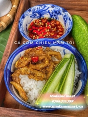 CÁ CƠM CHIÊN MẮM TỎI (Hủ 500G)