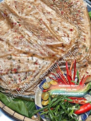 BÁNH TRÁNG DẺO HÀNH MUỐI ỚT XẤP (500G)