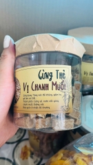 GỪNG THẺ VỊ CHANH MUỐI (Hủ 250G)