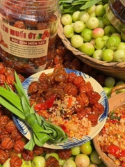MỨT SƠRI SÊN MUỐI ỚT