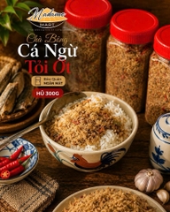 CHÀ BÔNG CÁ NGỪ TỎI ỚT