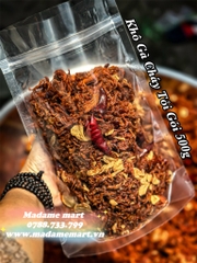 KHÔ GÀ CHÁY TỎI (GÓI 500G)