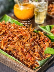 KHÔ KHOAI RIM MẮM TỎI
