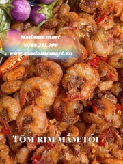 TÔM RIM MẮM TỎI (Hũ 250G)