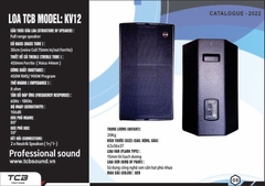 Loa TCB KV12