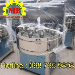 Máy rửa chai nhựa , chai thuỷ tinh 24 vòi