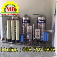 Dây chuyền lọc nước tinh khiết RO 500 lít/h