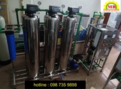 Dây chuyền lọc nước tinh khiết RO 150 lít/h