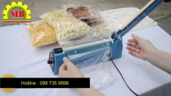 Máy hàn miệng túi dập tay