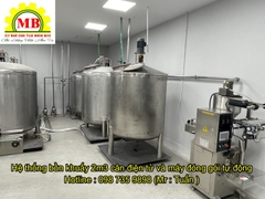 Bồn khuấy trộn dung dịch 2m3 ( 2000 lít )