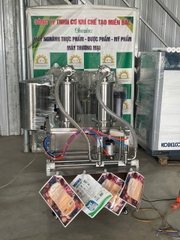 Máy chiết rót túi 2 vòi liên hoàn