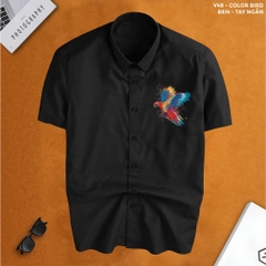 ao-so-mi-tay-ngan-color-bird-v48-cao-cap-menwear-phong-do-lich-lam