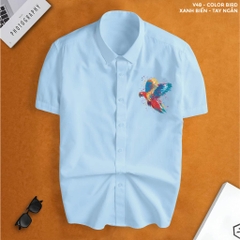 ao-so-mi-tay-ngan-color-bird-v48-cao-cap-menwear-phong-do-lich-lam
