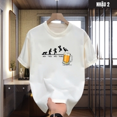tee-ao-thun-co-tron-nhau-2-vai-xin-cuc-dep-unisex-nam-nu