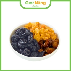 Nho Sấy Dẻo Mix 3 Màu Dinh Dưỡng Sạch Lành từ Nông Sản Giọt Nắng