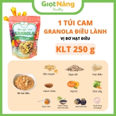 Granola Điều Lành Túi Cam 250g
