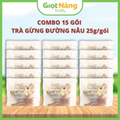 Trà Gừng Đường Nâu