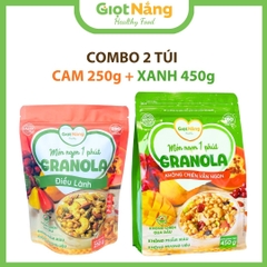 Granola Điều Lành Túi Cam 250g