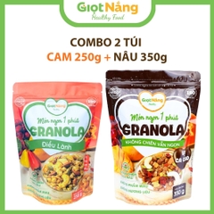 Granola Điều Lành Túi Cam 250g