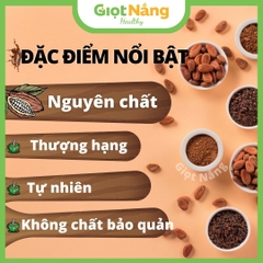 Bột Cacao Nguyên Chất Làm Socola Sạch Nguyên Liệu Làm Bánh Sạch Lành Từ Nông Sản Giọt Nắng