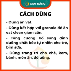 Dừa khô sấy giòn cao cấp LOẠI 1 ít đường bổ sung dinh dưỡng đồ ăn healthy hộp 300g từ Nông Sản Giọt Nắng