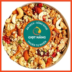 Granola siêu hạt PREMIUM bổ sung dinh dưỡng tốt cho sức khỏe từ Nông Sản Giọt Nắng