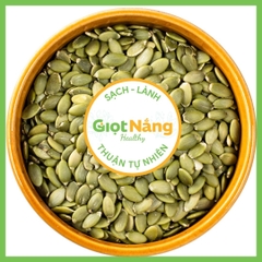 Hạt Bí Xanh Dinh Dưỡng Nhập Khẩu Nấu Sữa Nấu Cháo Cho Mẹ Và Bé Sạch Lành Từ Nông Sản Giọt Nắng