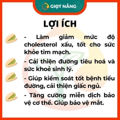 Hạt Dẻ Cười Rang Muối Không Tẩy Loại 1 Giòn Ngon Dinh Dưỡng Từ Nông Sản Giọt Nắng