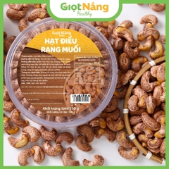 Hạt Điều Rang Muối Nguyên Lụa Bình Phước Thơm Ngon Giòn Bùi từ Nông Sản Giọt Nắng