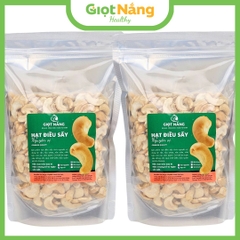 Hạt Điều Sấy Chín Sạch Vỏ Loại 1 Chất Lượng Thơm Ngon Giòn Bùi Bổ Dưỡng từ Nông Sản Giọt Nắng