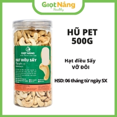 Hạt Điều Sấy Chín Sạch Vỏ Loại 1 Chất Lượng Thơm Ngon Giòn Bùi Bổ Dưỡng từ Nông Sản Giọt Nắng