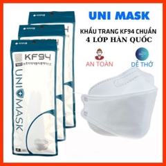 Khẩu trang KF94 4D kháng khuẩn VD Mask chống bụi mịn cao cấp Hàn Quốc