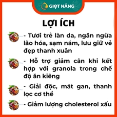 Chè dưỡng nhan tuyết yến set  đồ ăn healthy giảm cân làm đẹp từ Nông Sản Sạch Giọt Nắng