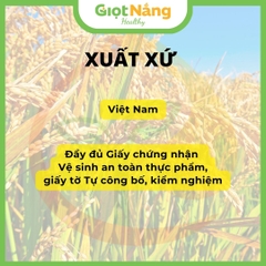 Thanh Gạo Lứt Ngũ Cốc Mix Hạt Rong Biển Thêm Hạt Macca Dinh Dưỡng Sạch Lành từ Nông Sản Giọt Nắng
