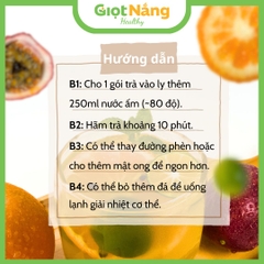 Trà Chanh Dây Kim Quất Giải Khát Thanh Nhiệt từ Nông sản Giọt Nắng